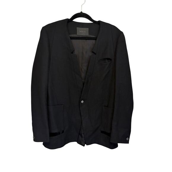 The Only Son Other - The Only Son Mens Blazer Jacket XS Black One Button Career Business Office Work